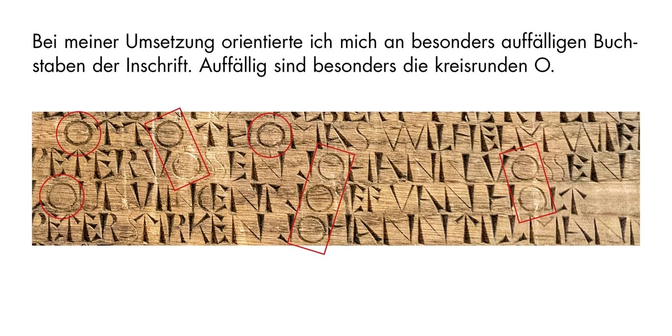 Formanalyse: die Rundung des O