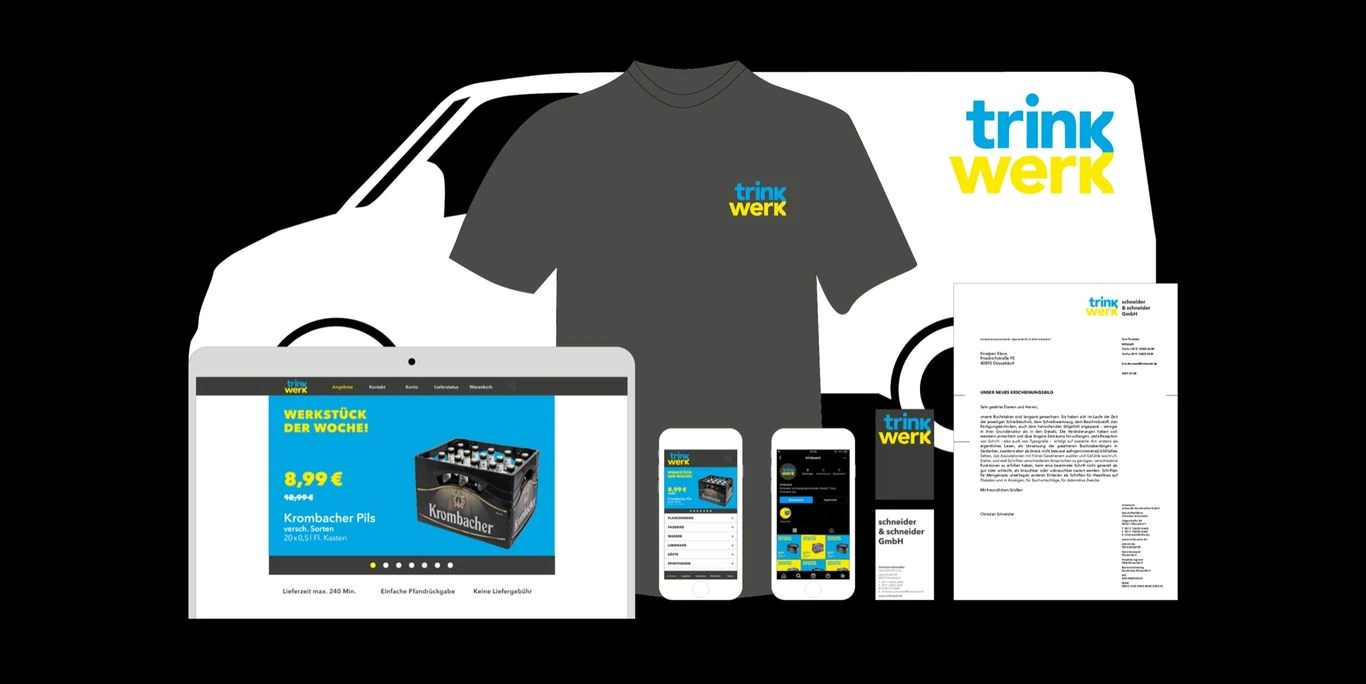 Vom T-Shirt zur Website: die Wortmarke auf unterschiedlichen Medien